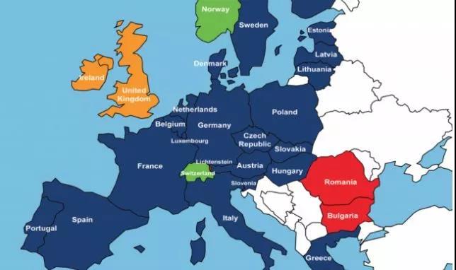 申根国家有哪些